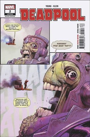 Deadpool (2018) issue 2-B Nic Klein Cover (2nd Printing)