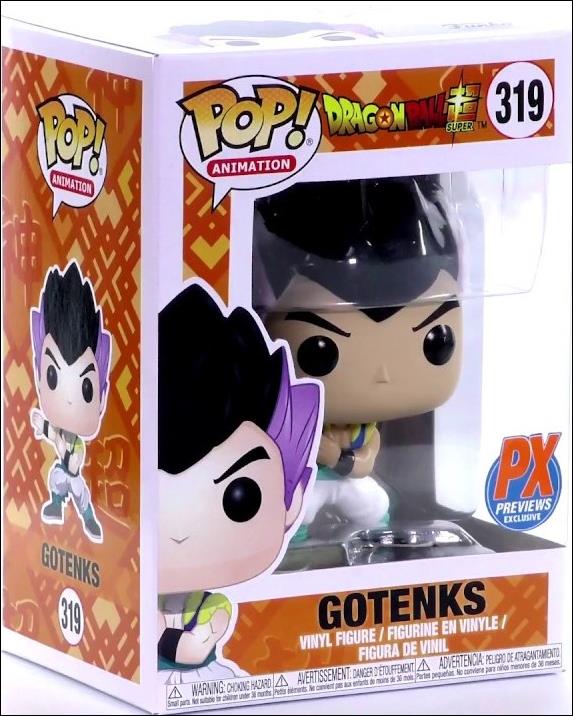 POP! Animation figure 319 Gotenks Previews Exclusive 1/20,000