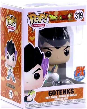 POP! Animation figure 319 Gotenks Previews Exclusive 1/20,000