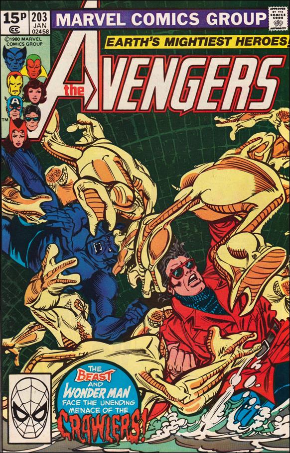 Avengers (1963) issue 203-B UK Price Cover