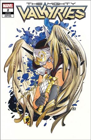 Mighty Valkyries issue 2-B Peach Momoko Cover