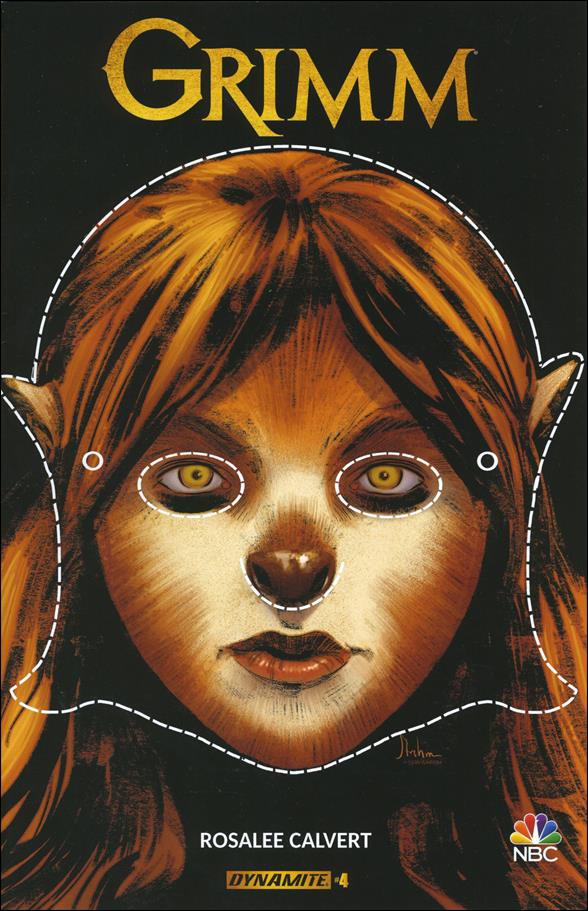 Grimm (2016) issue 4-B Kyle Strahm Mask Cover