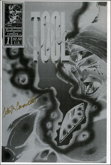 Tool and Die issue 1 Black and White Signed Cover 