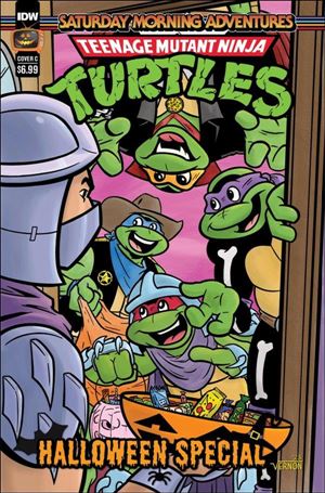 Teenage Mutant Ninja Turtles: Saturday Morning Adventures: Halloween Special issue 1-C Vernon Smith Cover