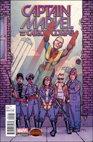 Captain Marvel & The Carol Corps issue 2-B Georges Jeanty 1:25 Cover