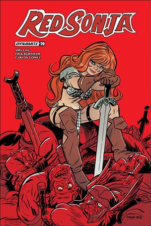 Red Sonja (2017) issue 20-D J. Bone Cover