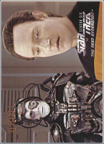 Star Trek: The Next Generation - The Episode Collection Season Six (Base Set) card 614 Descent I, Episode 152B