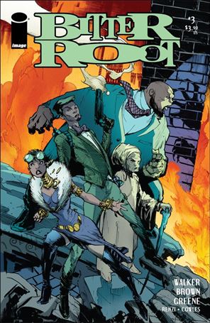 Bitter Root issue 3-C Larry Stroman Cover
