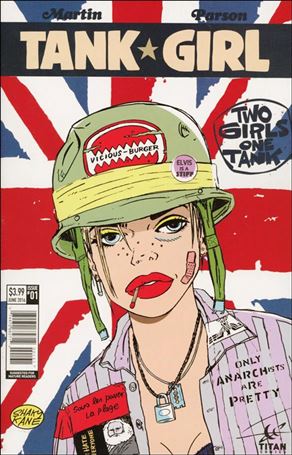 Tank Girl: Two Girls, One Tank issue 1-C Shaky Kane Cover