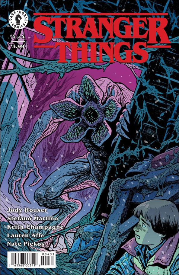 Stranger Things issue 4-C Ethan Young Cover