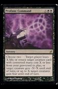 Magic the Gathering: Lorwyn (Base Set) card 135 Profane Command