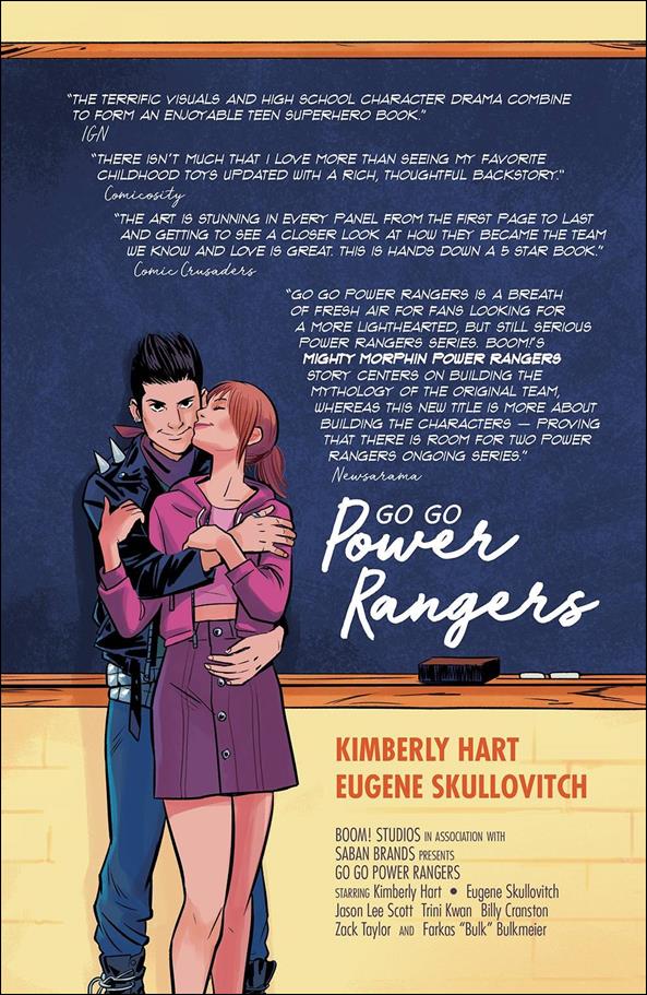 Saban's Go Go Power Rangers issue 7-D Natacha Bustos 1:25 Cover