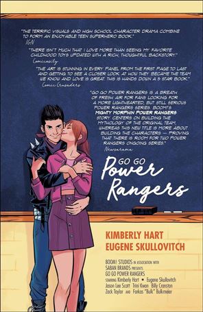 Saban's Go Go Power Rangers issue 7-D Natacha Bustos 1:25 Cover