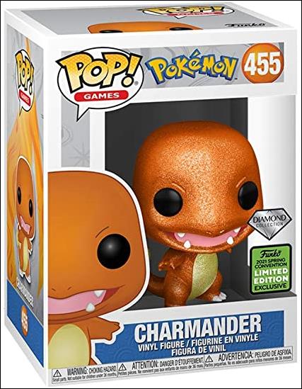 POP! Games figure 455-B Charmander (Diamond Spring Convention Exclusive)