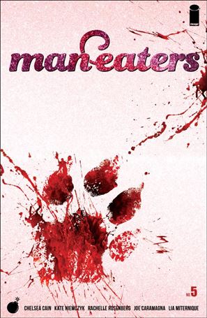 Man-Eaters issue 5 Paw Print Cover