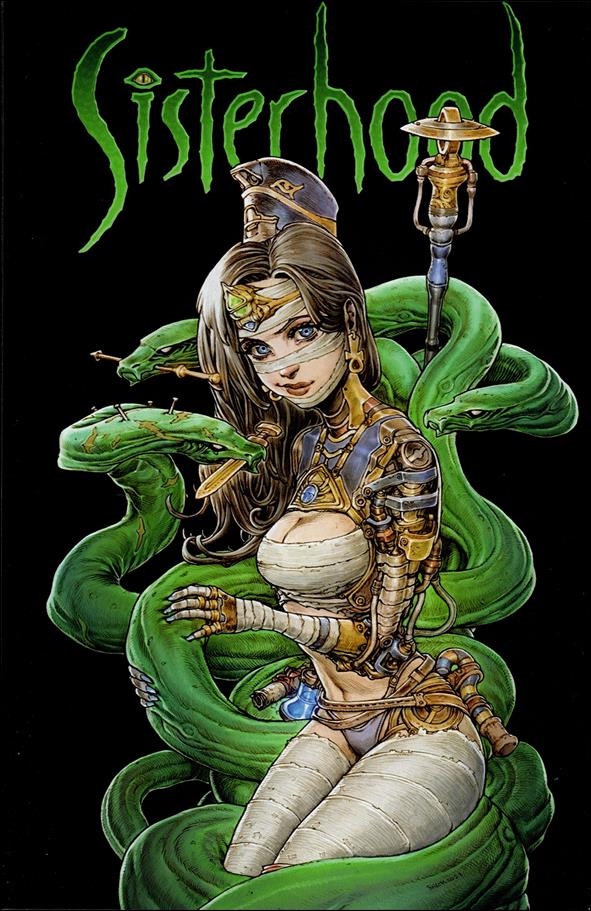 Sisterhood (2014) issue 1-F Alexander Paskal FACTS Comic Con Cover