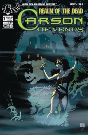 Carson of Venus: Realm of the Dead issue 1-B Mike Wolfer Cover