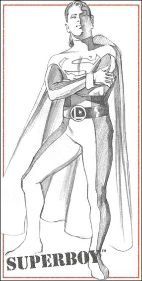 Kingdom Come Xtra (Sketchboards Subset) card 4 Superboy