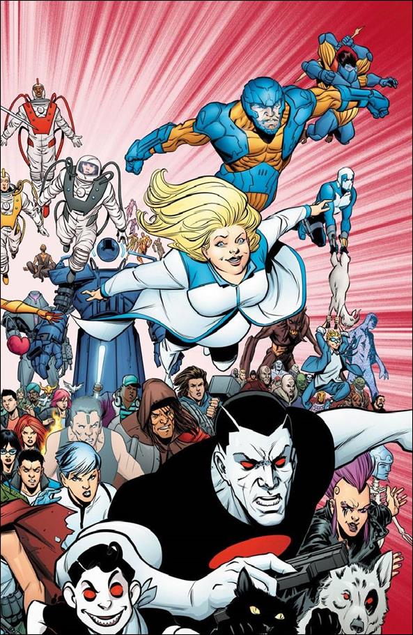 Faith and the Future Force issue 3-B Mike Norton Wraparound Cover