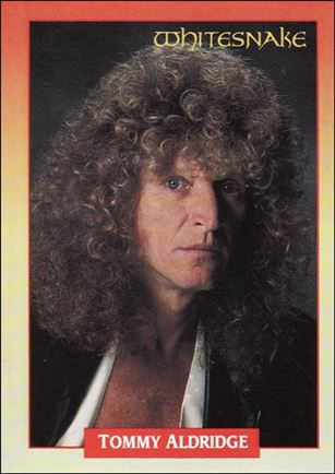 Rock Cards (Base Set) card 122 Tommy Aldridge