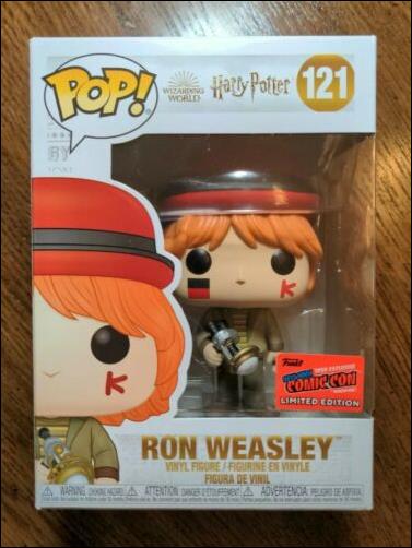 POP! Harry Potter figure 121-B Ron Weasley ( World Cup) 2020 NYCC