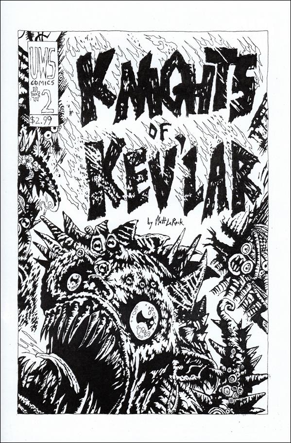 Knights of Kev'Lar issue 2-D Matt LaRock Kickstarter Cover