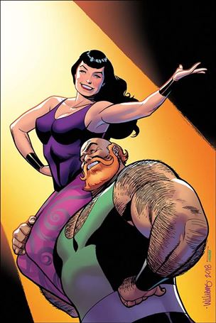 Bettie Page (2018) issue 3-J David Williams 1:50 Virgin Cover
