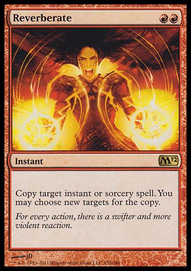 Magic the Gathering: 2012 Core Set (Base Set) card 152 Reverberate
