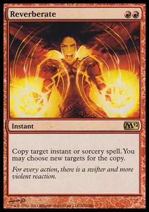Magic the Gathering: 2012 Core Set (Base Set) card 152 Reverberate