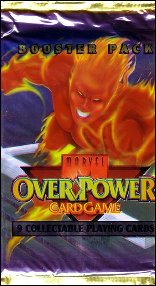 Marvel OverPower card 2 Human Torch Sealed Pack