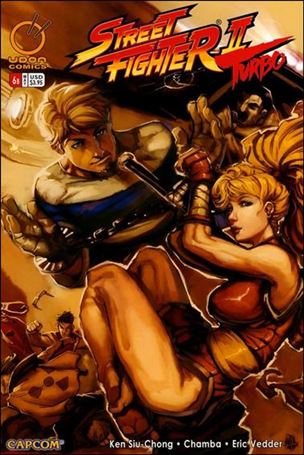 Street Fighter II Turbo issue 6-B Alan Wang Cover