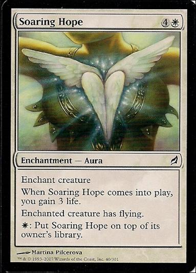 Magic the Gathering: Lorwyn (Base Set) card 40 Soaring Hope