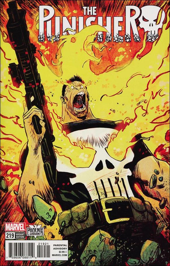 Punisher (1987) issue 219-B Sanford Greene Phoenix Cover