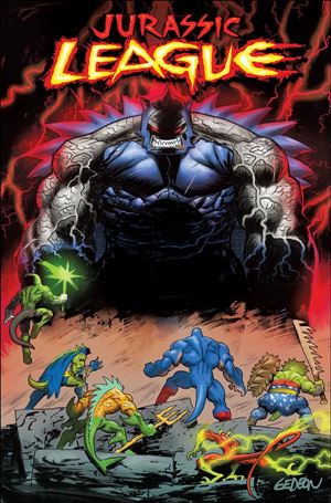 Jurassic League issue 6-B Juan Gedeon Cardstock Cover