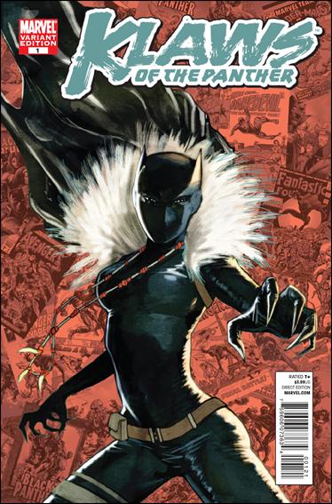 Klaws of the Panther issue 1-B Stephanie Hans 1:10 Cover