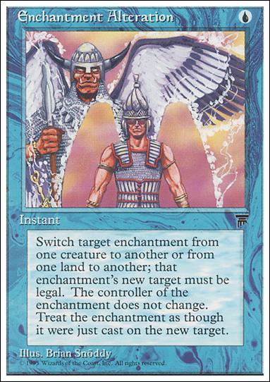 Magic the Gathering: Chronicles (Base Set) card 19 Enchantment Alteration