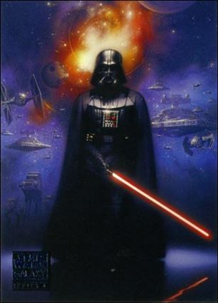 Star Wars Galaxy: Series 4 (Base Set) card 78 From Hero to Villain 