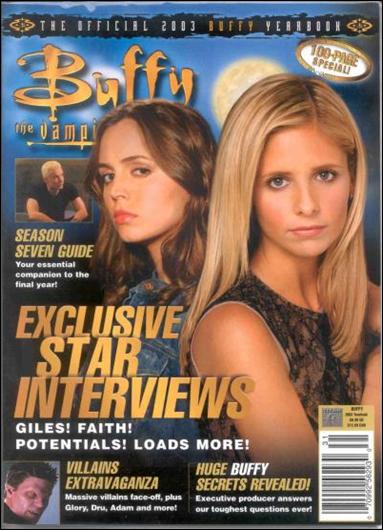 Buffy/Angel Yearbook issue 2003-B Buffy Yearbook 2003 Previews Cover