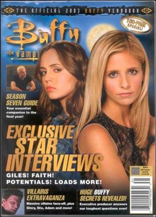 Buffy/Angel Yearbook issue 2003-B Buffy Yearbook 2003 Previews Cover