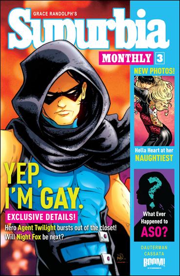 Grace Randolph's Supurbia (2012/11) issue 3-B Russell Dauterman 1:10 Cover