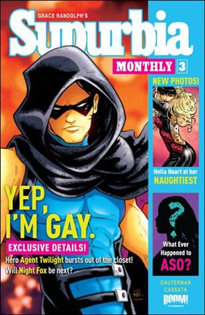Grace Randolph's Supurbia (2012/11) issue 3-B Russell Dauterman 1:10 Cover