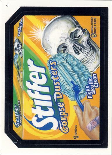 Wacky Packages All-New: Series 2 (Base Set)  card 4 Stiffer Dusters