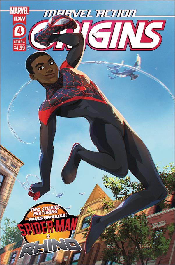 Marvel Action Origins issue 4 Lanna Souvanny Spider-Man Cover