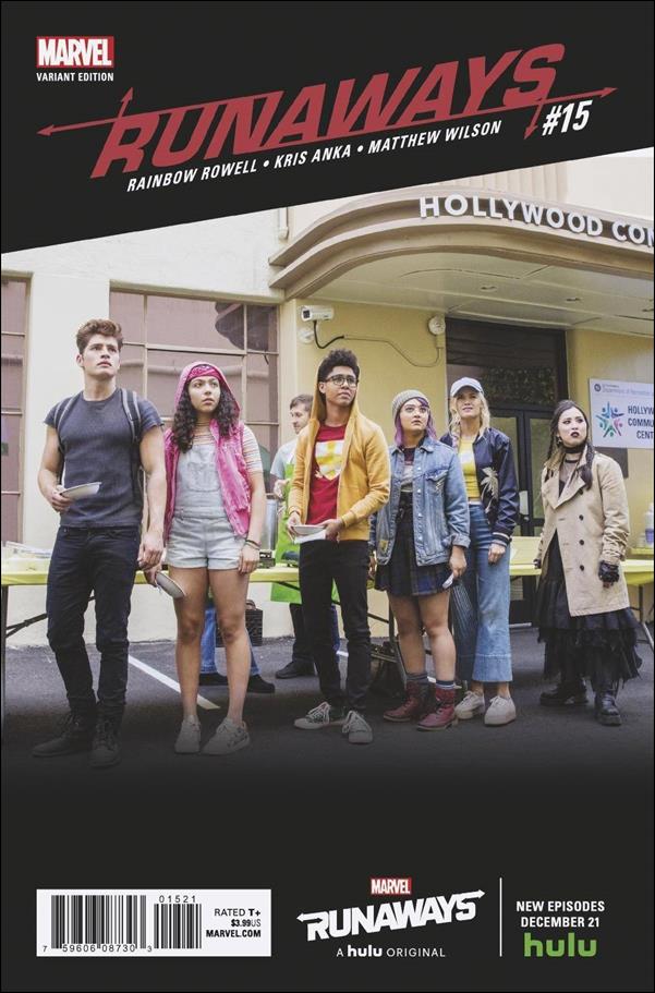 Runaways (2017) issue 15-B Photo 1:10 Cover