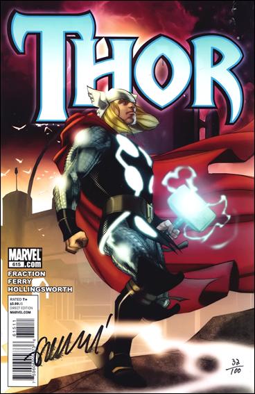 Thor (1966) issue 615-E DF (Signed by Matt Fraction) 1/100
