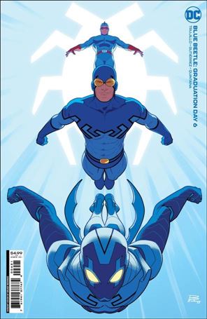 Blue Beetle: Graduation Day issue 6-B Bruno Redondo Cardstock Cover