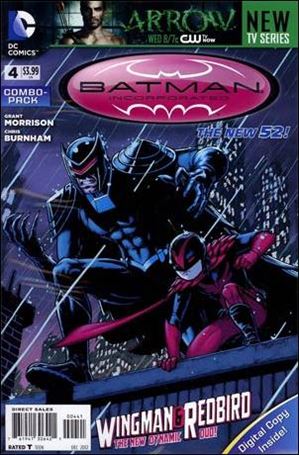 Batman Incorporated (2012) issue 4-B Polybagged Chris Burnham Cover Combo Pack