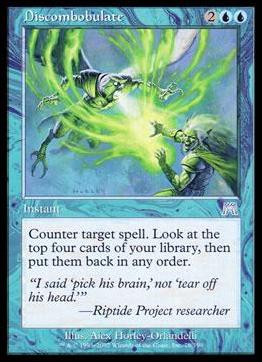 Magic the Gathering: Onslaught (Base Set) card 79 Discombobulate