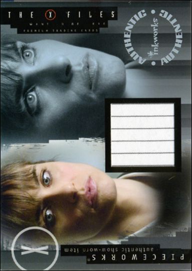 X-Files: I Want to Believe (Pieceworks Subset) card PW-11