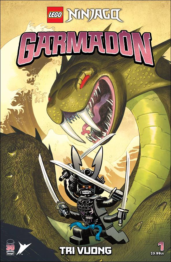LEGO Ninjago: Garmadon issue 1-B Tri Vuong Serpent Cover